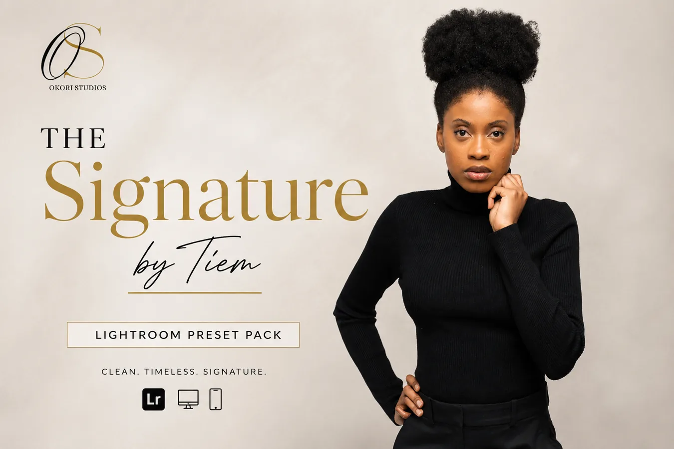 The Signature by Tiem Lightroom preset pack cover